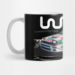 Drifting Toyota Celica st185 Carlos Sainz Monte Carlo wrc Mug